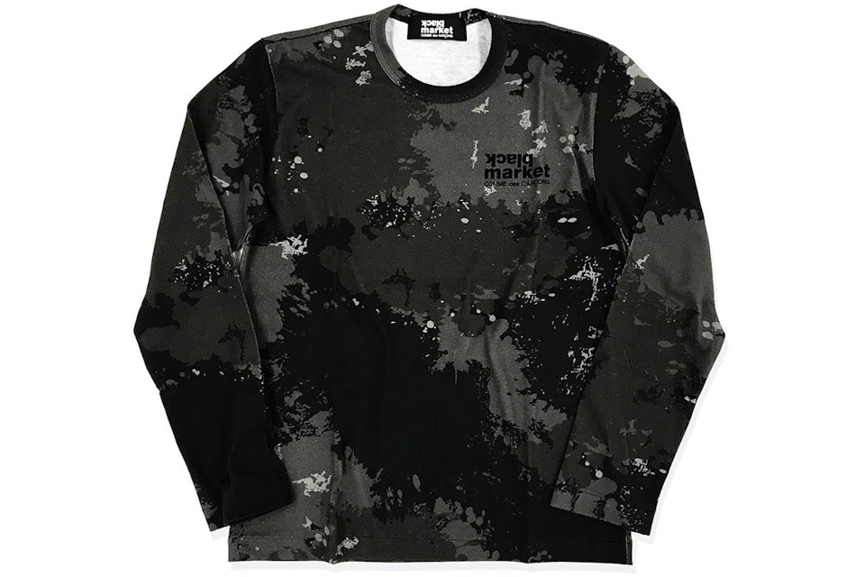 Comme des Garcons Black Market Sweatshirt Black FW19 JP