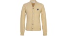 Comme des Garcons Blackwappen Cardigan Beige