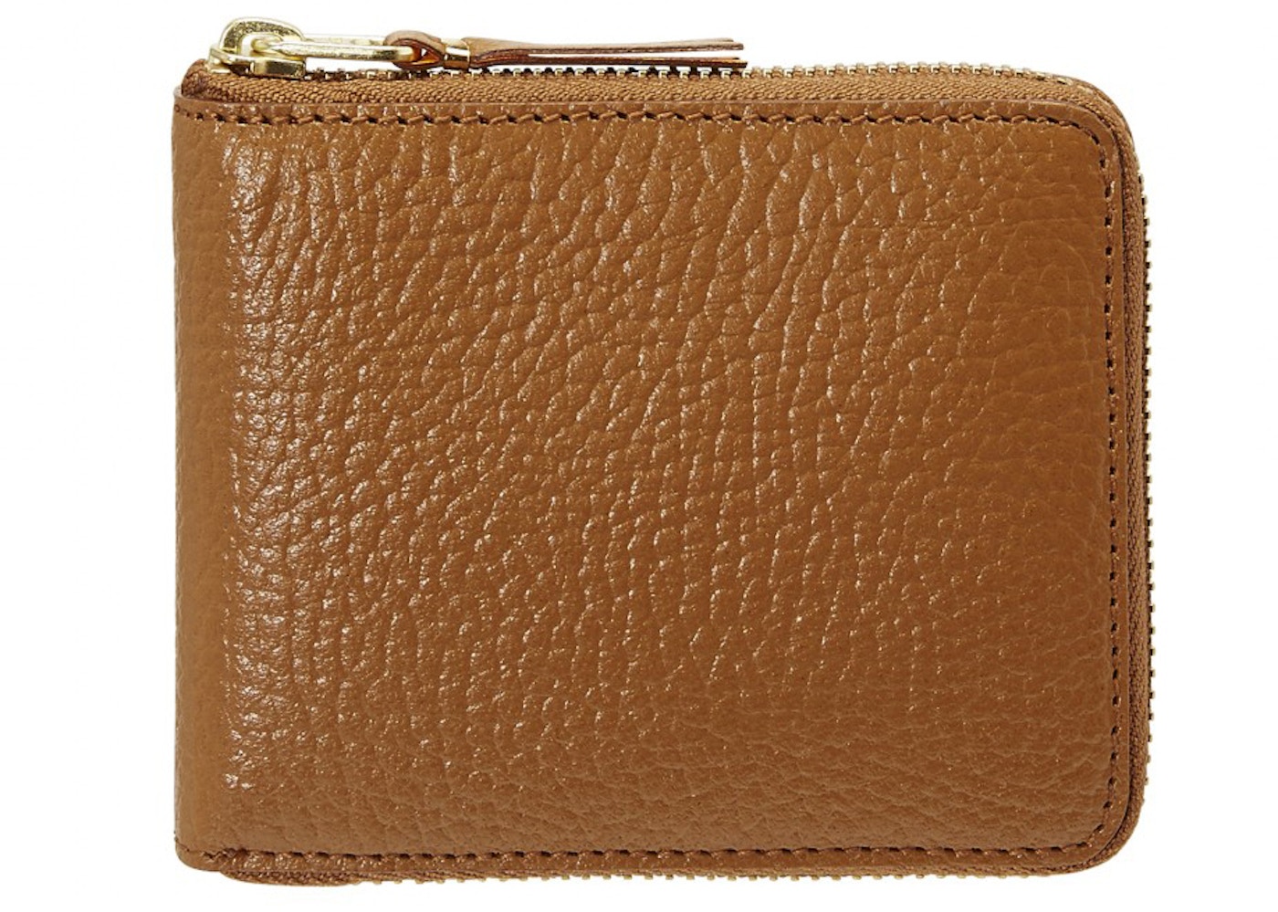 Comme des Garcons SA7100MI Colour Inside Wallet Brown/Orange in Leather ...