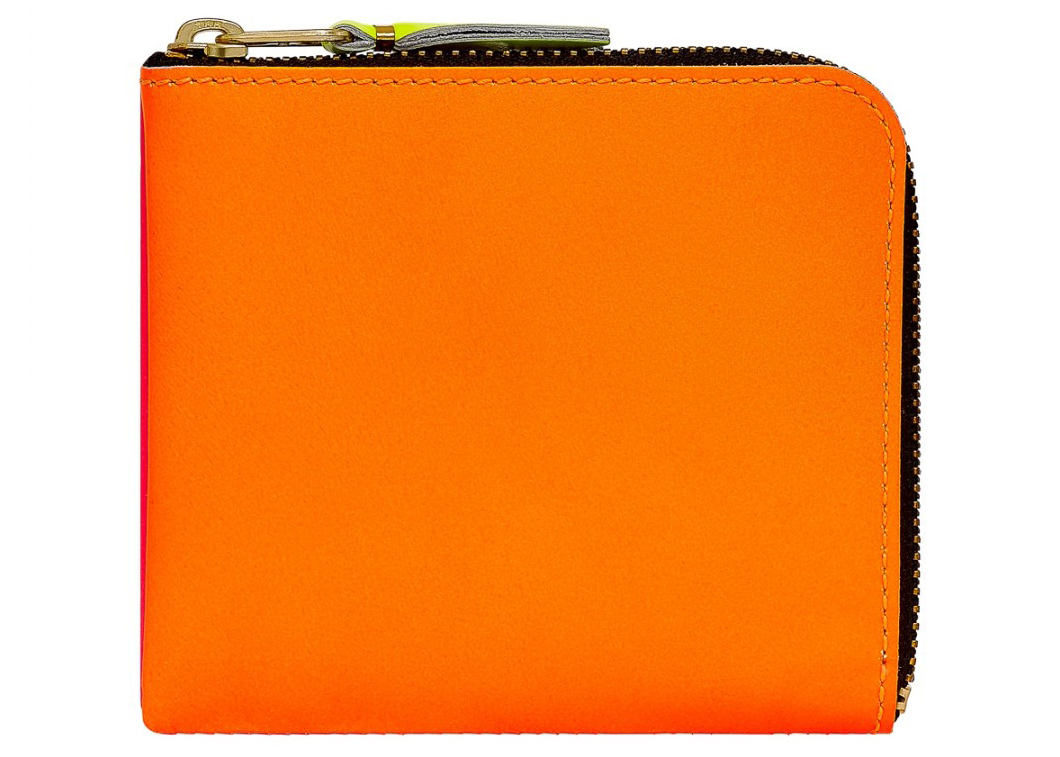 Comme des Garcons SA6400SF New Super Fluo Passport Cover Orange in