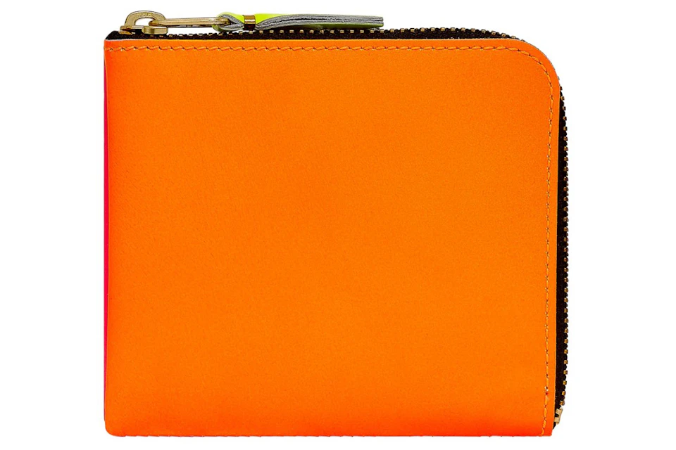 Comme des Garcons SA3100SF New Super Fluo Wallet Orange/Pink
