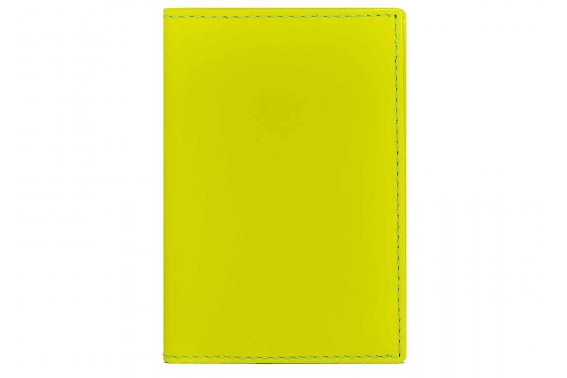 Pre-owned Comme Des Garçons Comme Des Garcons Sa6400sf New Super Fluo Passport Cover Yellow