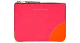 Comme des Garcons SA8100SF New Super Fluo Wallet Pink/Yellow
