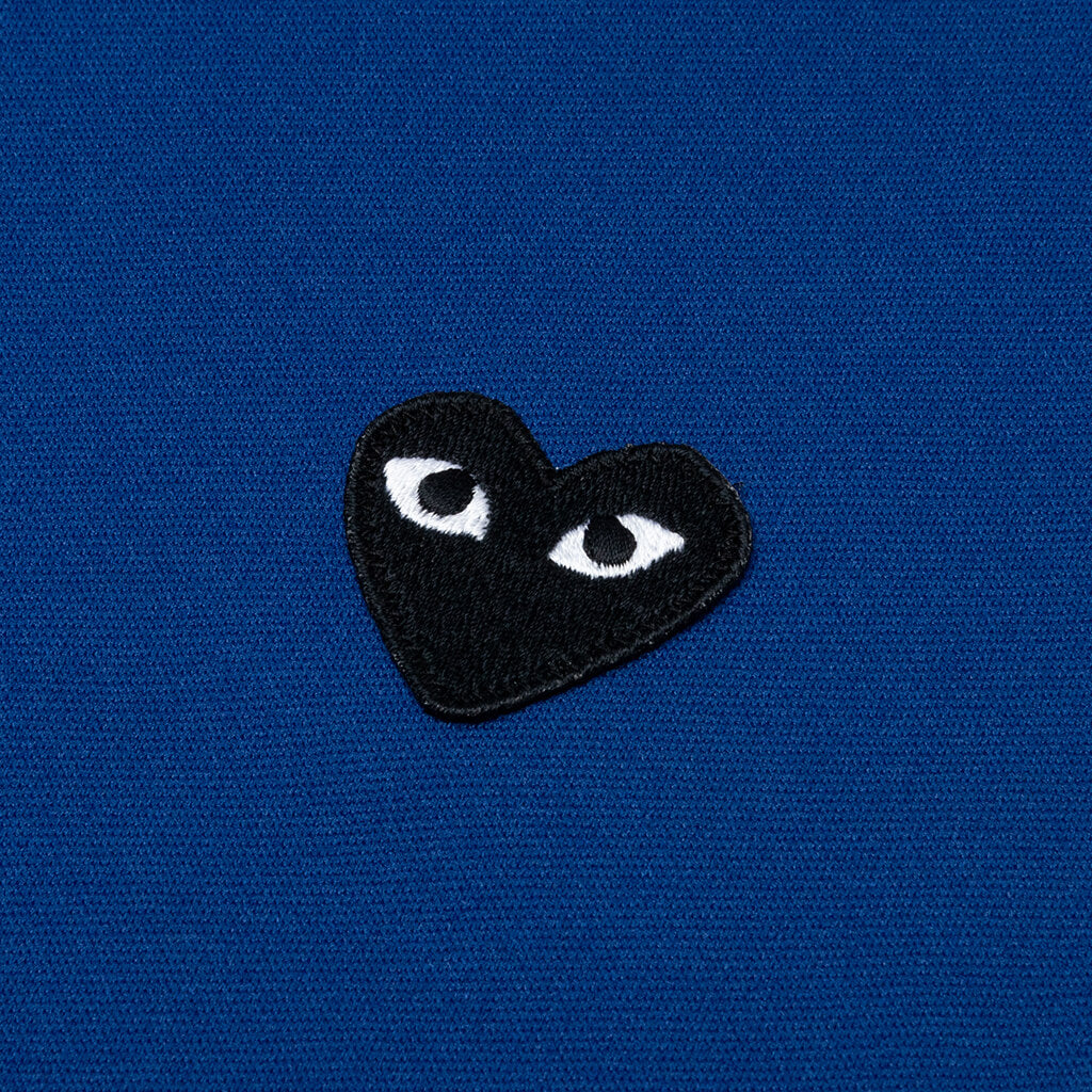 Comme des garçons play online black heart patch hoodie