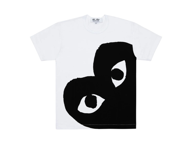 Tシャツ・カットソー Play Comme des Garcons Black Heart T-Shirt White Play Comme des Garcons Black Heart T-Shirt White | eBay