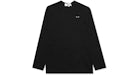 Comme des Garcons Play Noir Emblem L/S T-shirt Noir