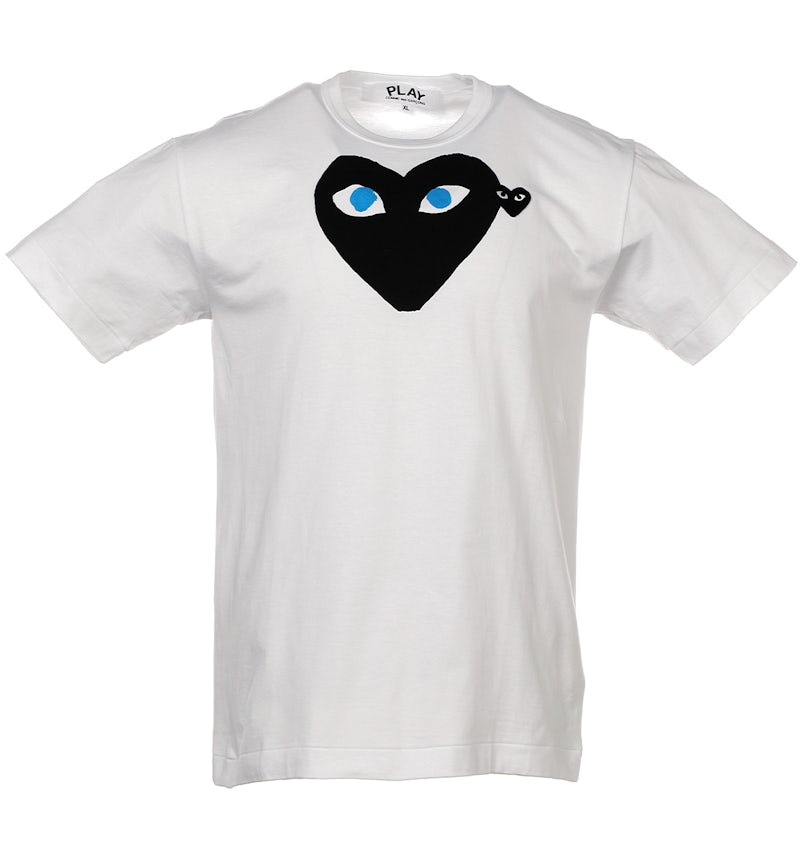Black Heart Commes Des Garcons Tee Shirt Comme Des Garcons Play