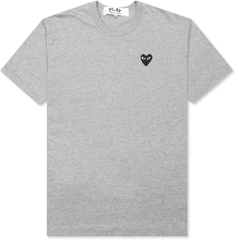 Comme des Garcons Play Black Heart Emblem T-shirt Grey Men's - US