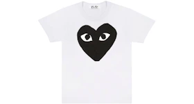 CDG Play Black Heart T-shirt White