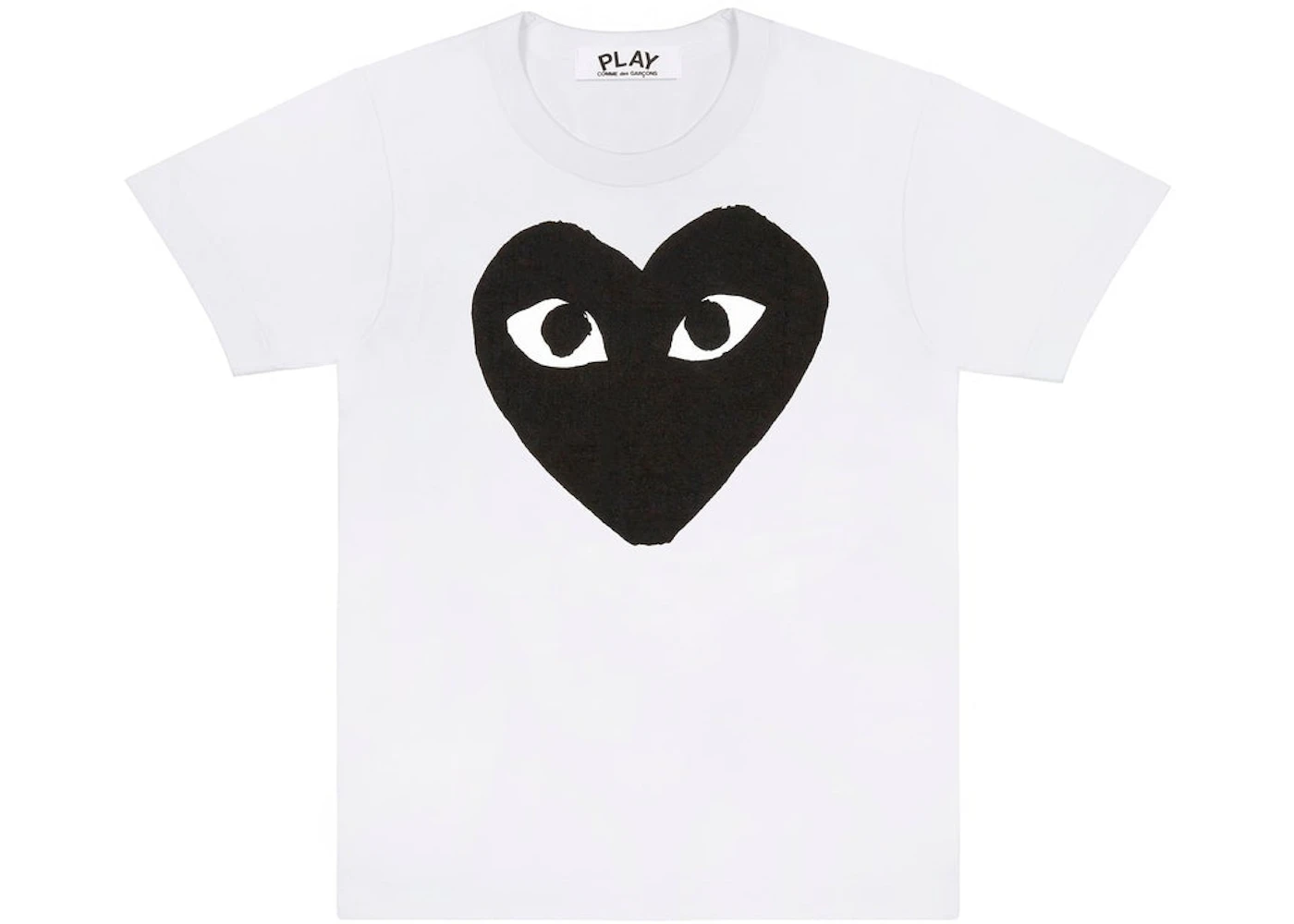 Comme des Garcons Play Black Heart T-shirt White US