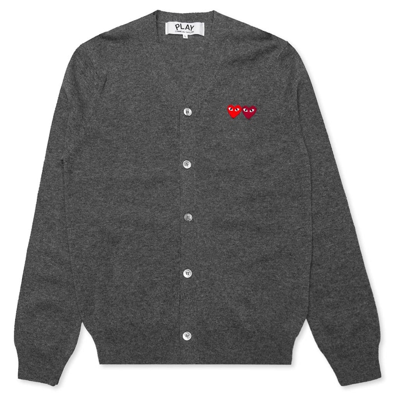 Comme des garcons cardigan 2024 grey