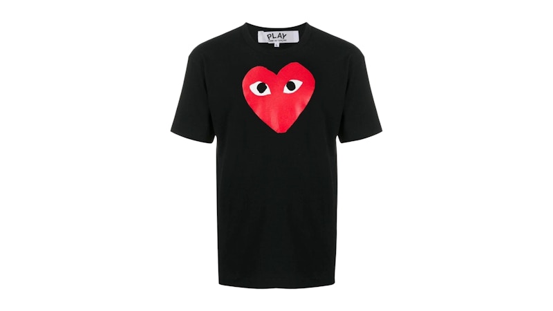 PLAY COMME des GARÇONS ハートTシャツ PLAY COMME des GARCONS - プレイコムデギャルソン キッズ
