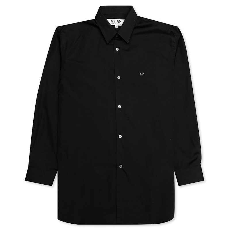 Comme des garcons store black button up