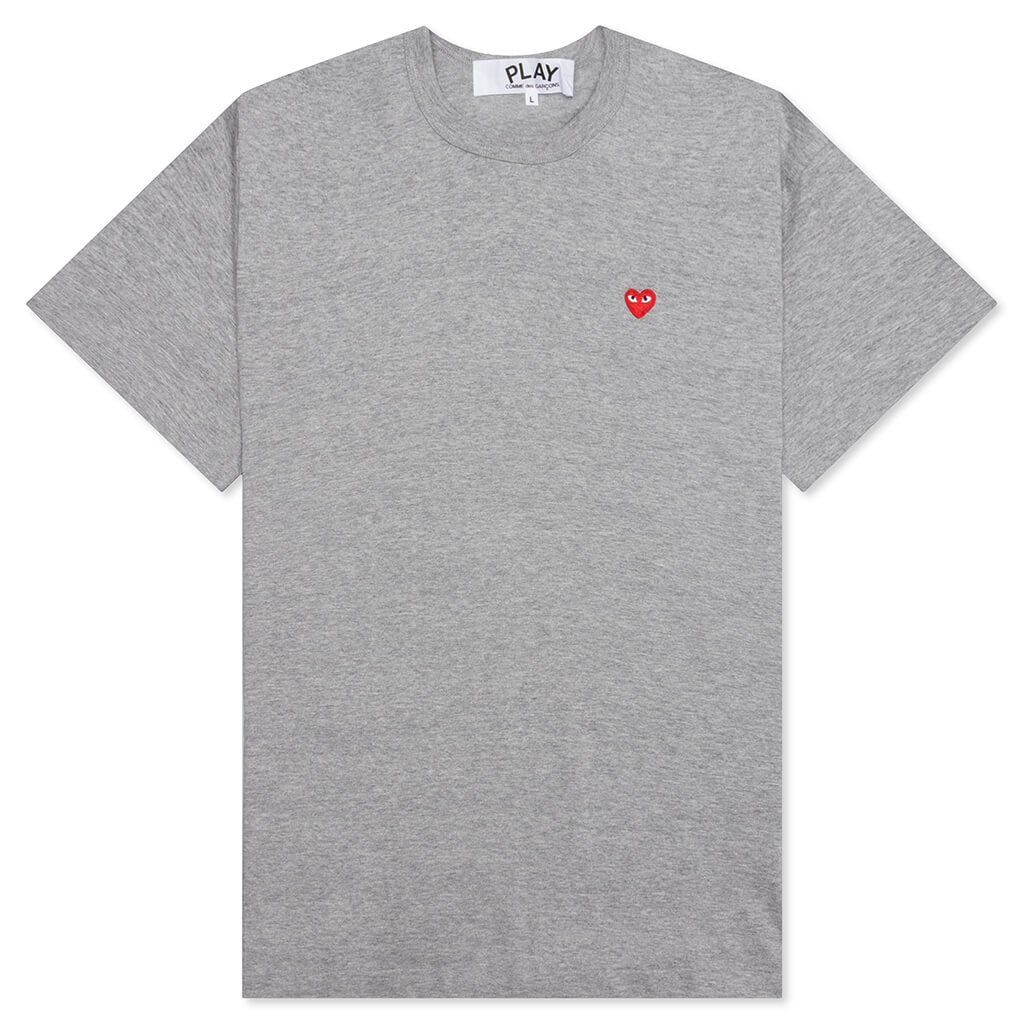 Play comme des garçons on sale little red heart t-shirt (black)