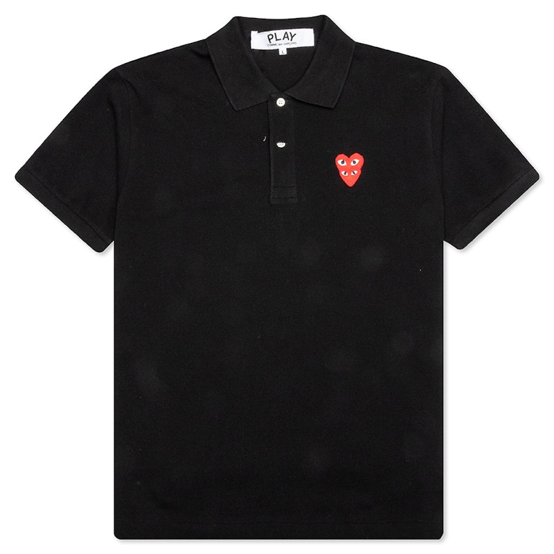 cdg polo long sleeves