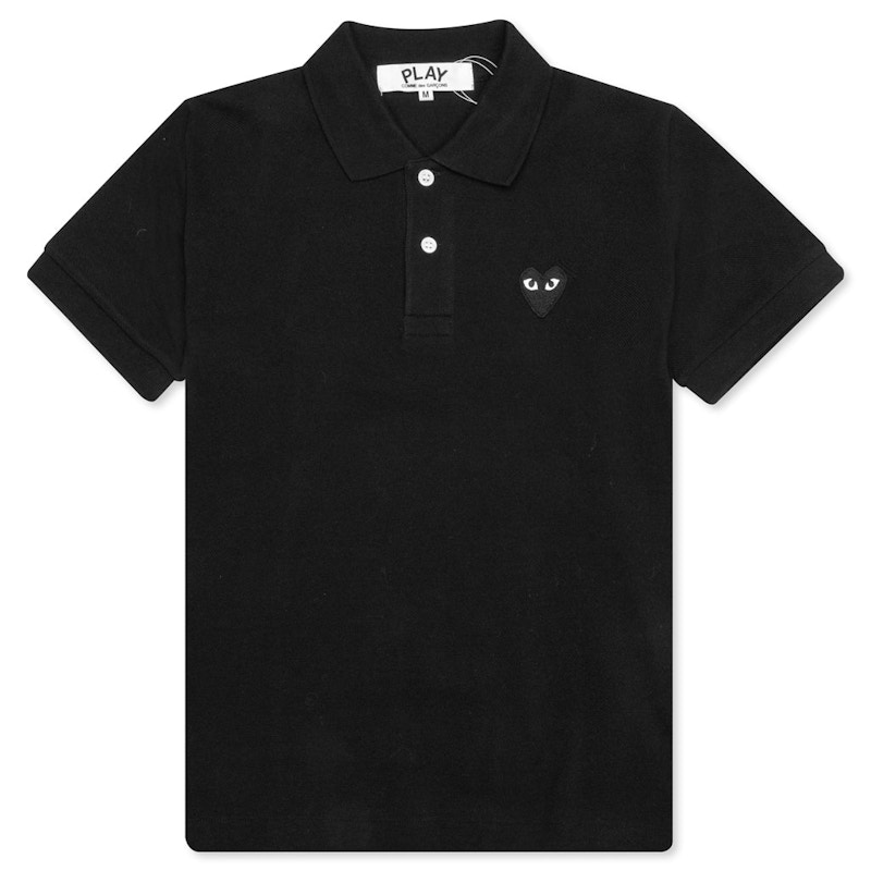 Black cdg sale polo