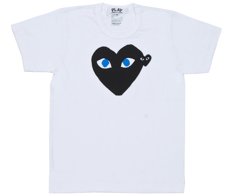 Comme Des Garcons PLAY Black Heart Blue-Eye Tee