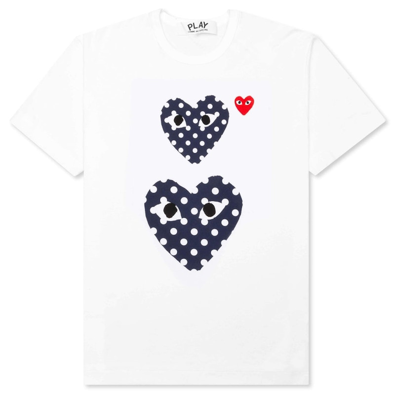 Polka dot comme des garcons shirt on sale