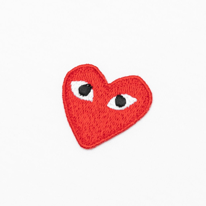 Cdg hot sale half heart