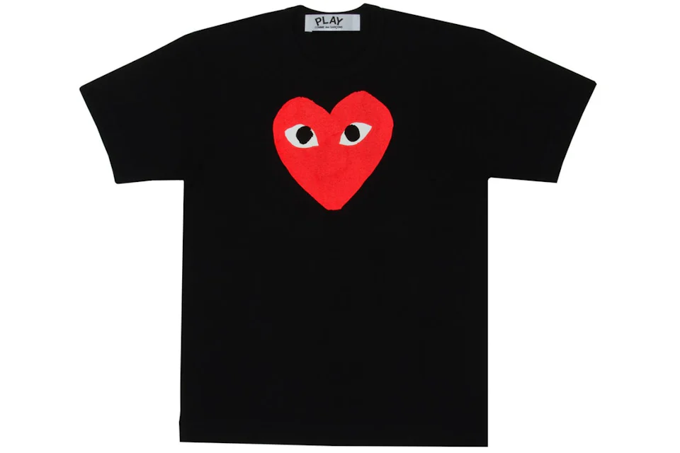 Comme des garcons play red heart colour heart tee Clearance