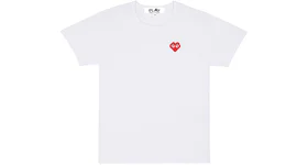 Comme des Garcons Play x Invader T-Shirt White