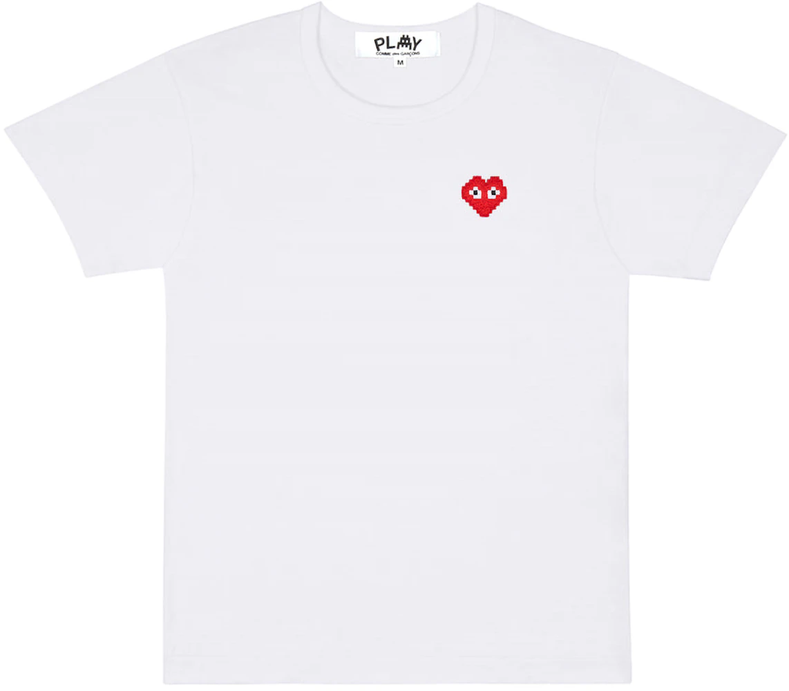 Comme des Garcons Play x Invader Women's T-Shirt White - FW22 - US