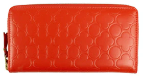 Comme des Garcons SA010ECB Wallet Colour Embossed B Orange