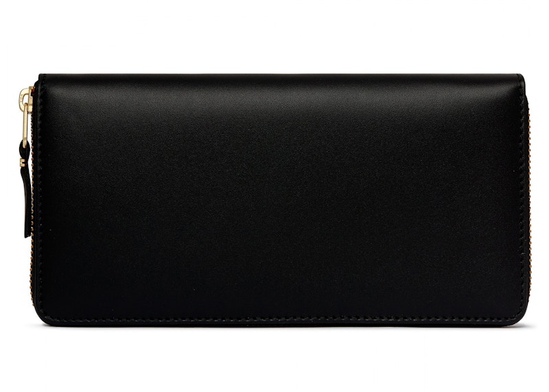 Comme des Garcons SA0110 Classic Plain Wallet Black in Leather