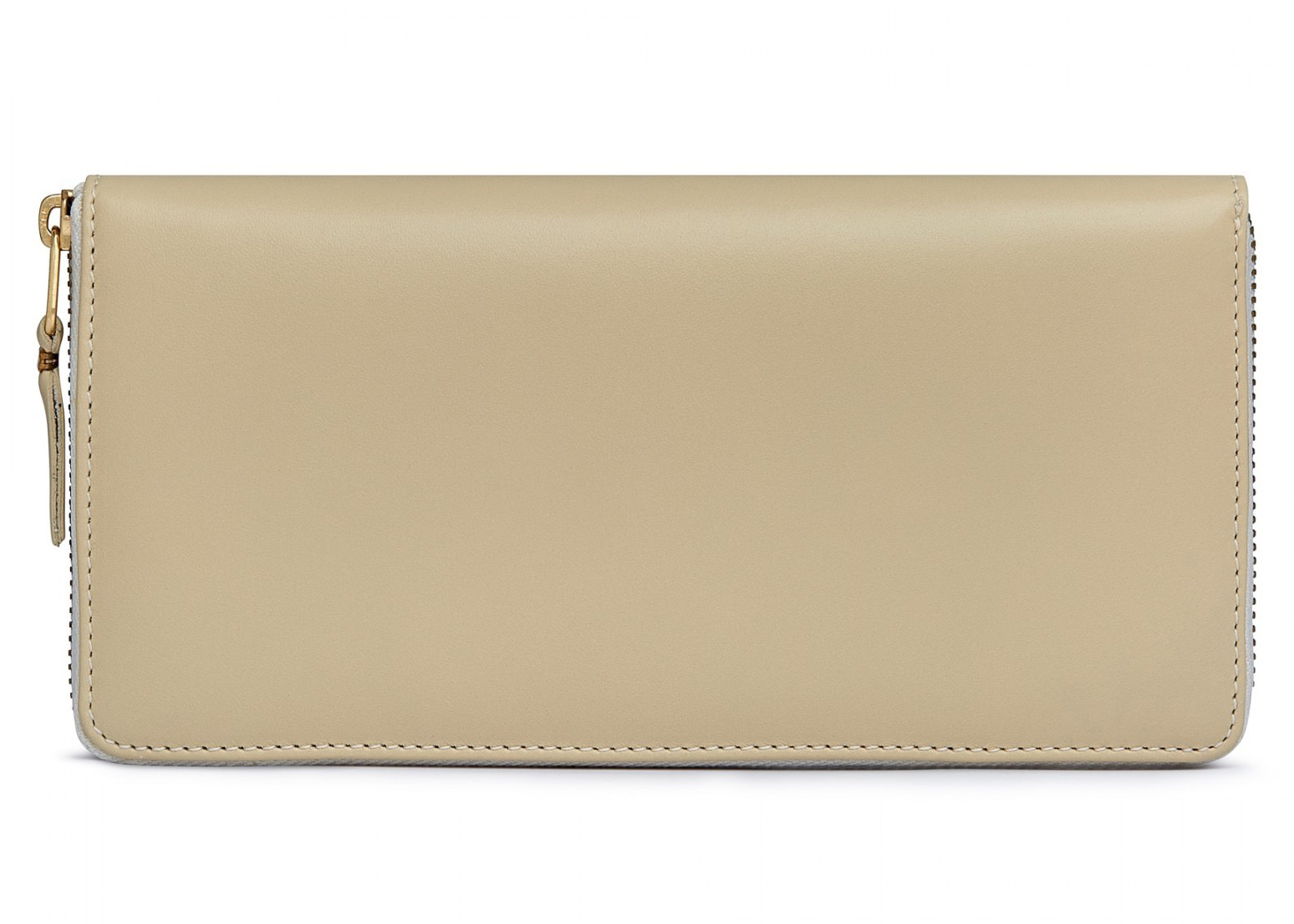 Comme des Garcons SA0110 Classic Plain Wallet Off-White in Leather