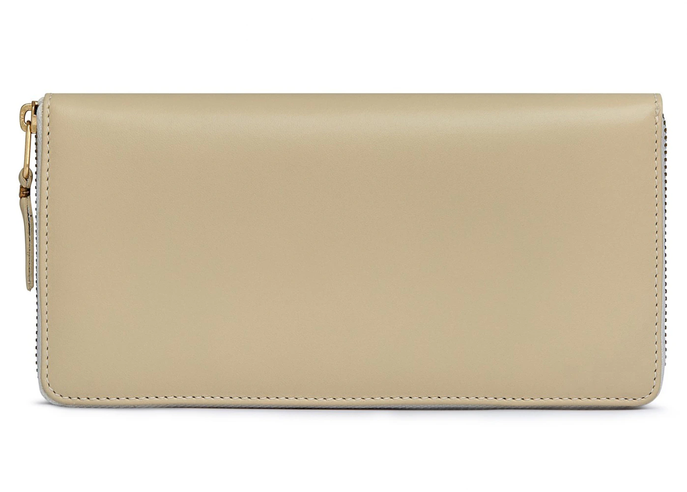 Comme des Garcons SA0110 Classic Plain Wallet Off-White in Leather with ...