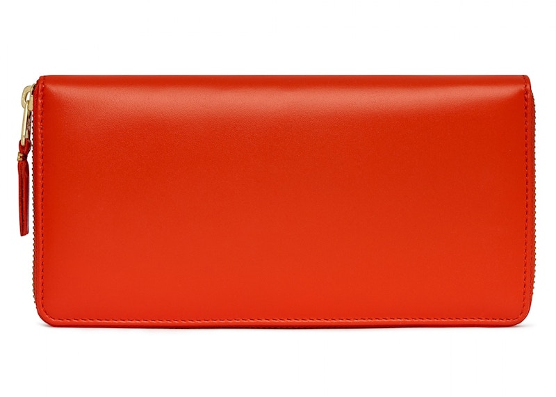 Comme des Garcons SA0110 Colour Plain Wallet Orange