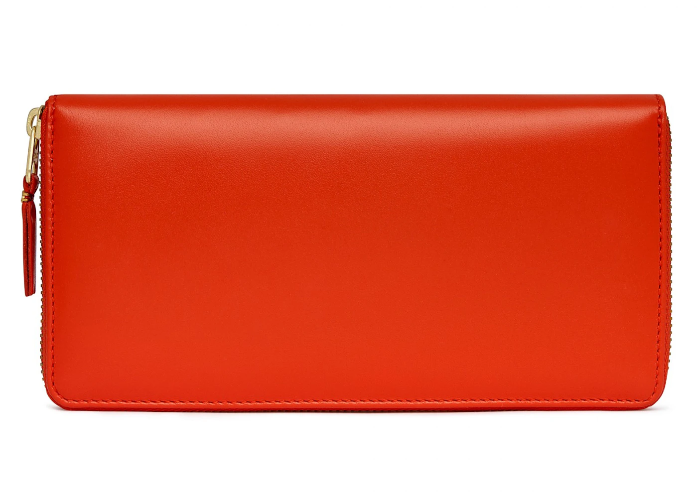 Comme des Garcons SA0110 Colour Plain Wallet Orange in Leather with ...