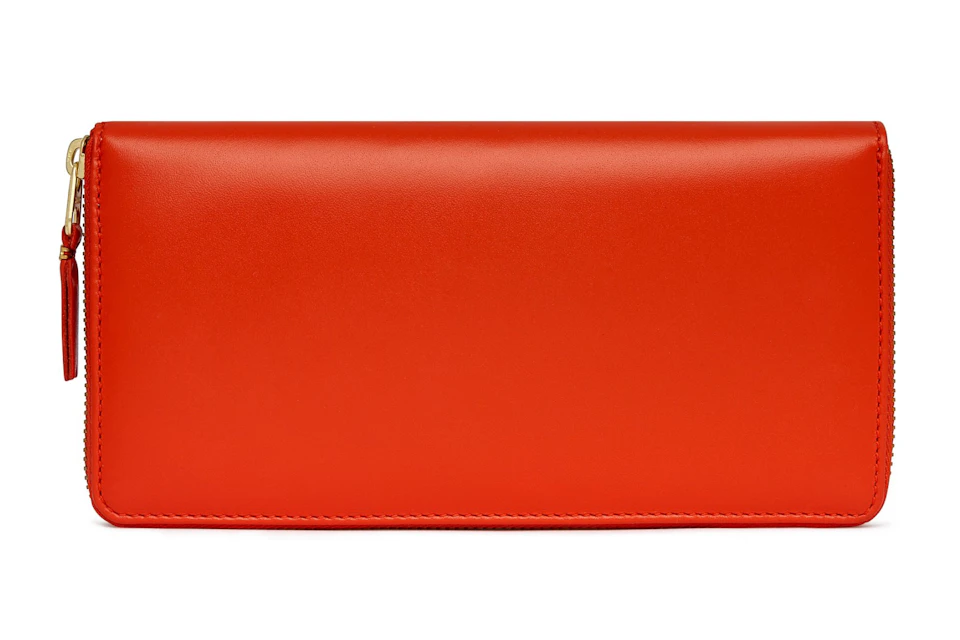 Comme des Garcons SA0110 Colour Plain Wallet Orange