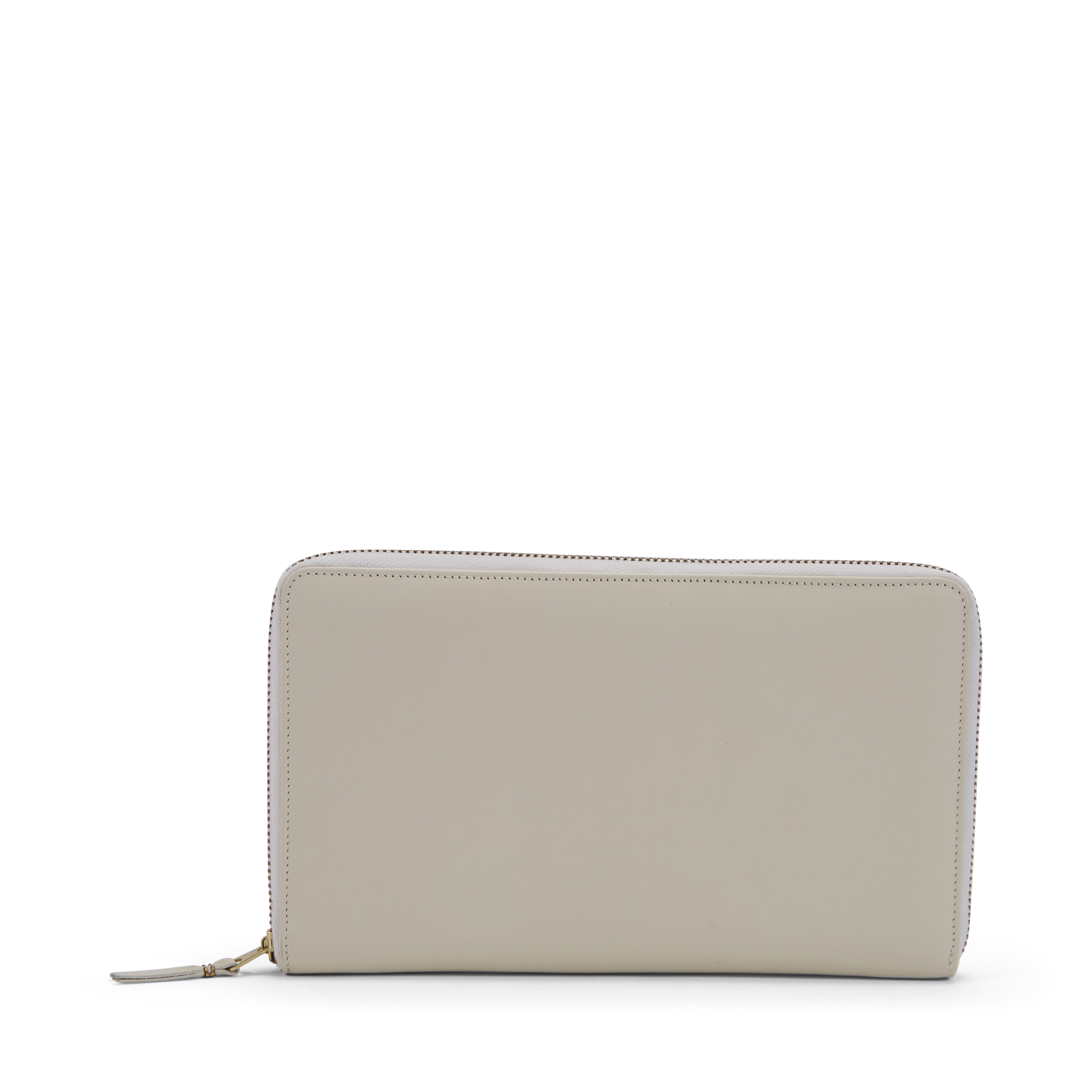 Comme des Garcons SA1000 Wallet Classic Plain Off-White in Leather