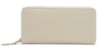 Comme des Garcons SA110EC Wallet Letter Embossed Off-White