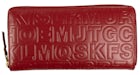 Comme des Garcons SA110EC Wallet Letter Embossed Red