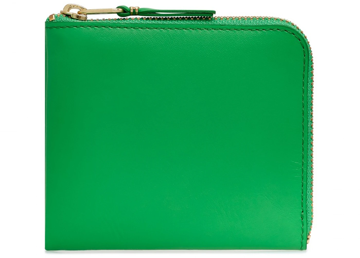 Comme des Garcons SA3100C Colour Plain Wallet Green in Leather with ...