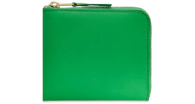 Comme des Garcons SA3100C Colour Plain Wallet Green