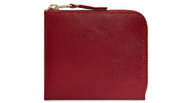 Comme des Garcons SA3100C Colour Plain Wallet Red