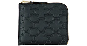 Comme des Garcons SA310EB Classic Embossed B Wallet Black