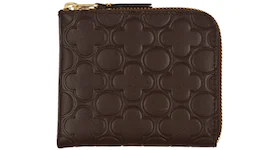 Comme des Garcons SA310EB Classic Embossed B Wallet Brown