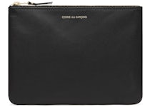 Comme des Garcons SA5100 Classic Plain Wallet Black