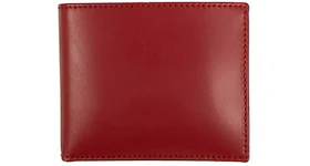 Comme des Garcons SA6100 Bifold Wallet Colour Plain Red