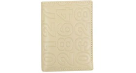 Comme des Garcons SA620ED Card Holder Number Embossed Off-White