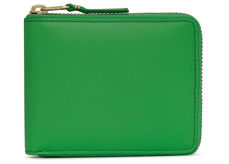 Comme des Garcons SA7100 Colour Wallet Green