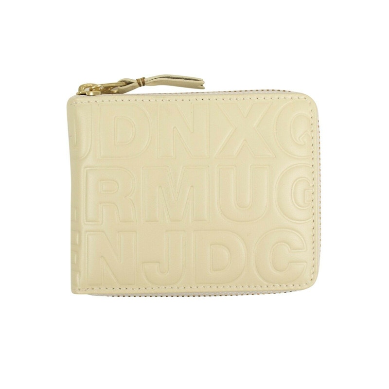 Comme des Garcons SA710EC Wallet Letter DNXQ Embossed Off
