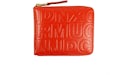 Comme des Garcons SA710EC Wallet Letter Embossed Orange