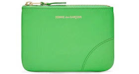 Comme des Garcons SA8100C Colour Plain Wallet Green