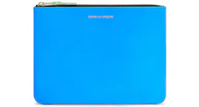 Comme des Garcons SA5100SF Super Fluo Wallet Blue/Orange