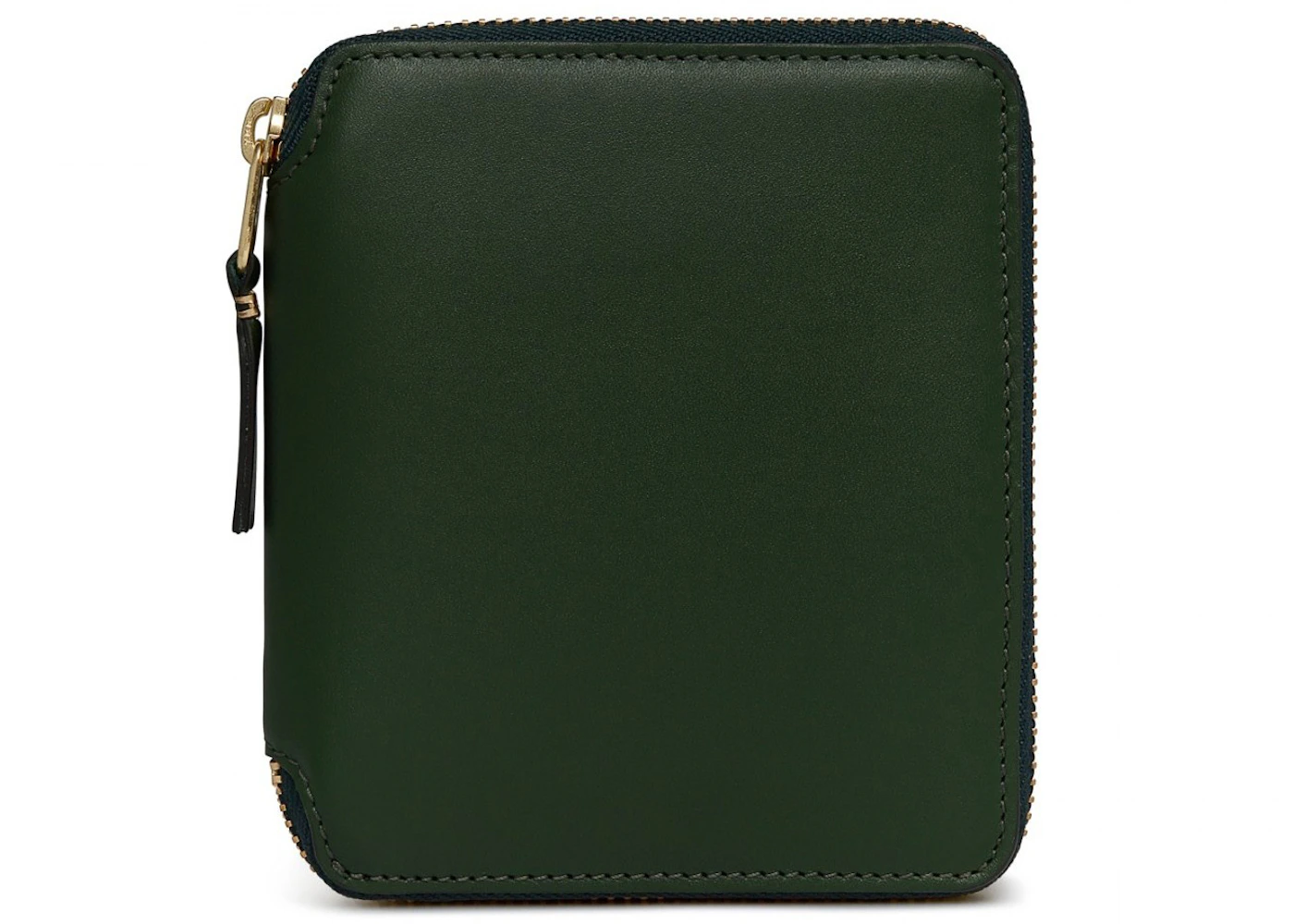 Comme des Garcons SA2100 Classic Wallet Bottle Green in Leather with ...